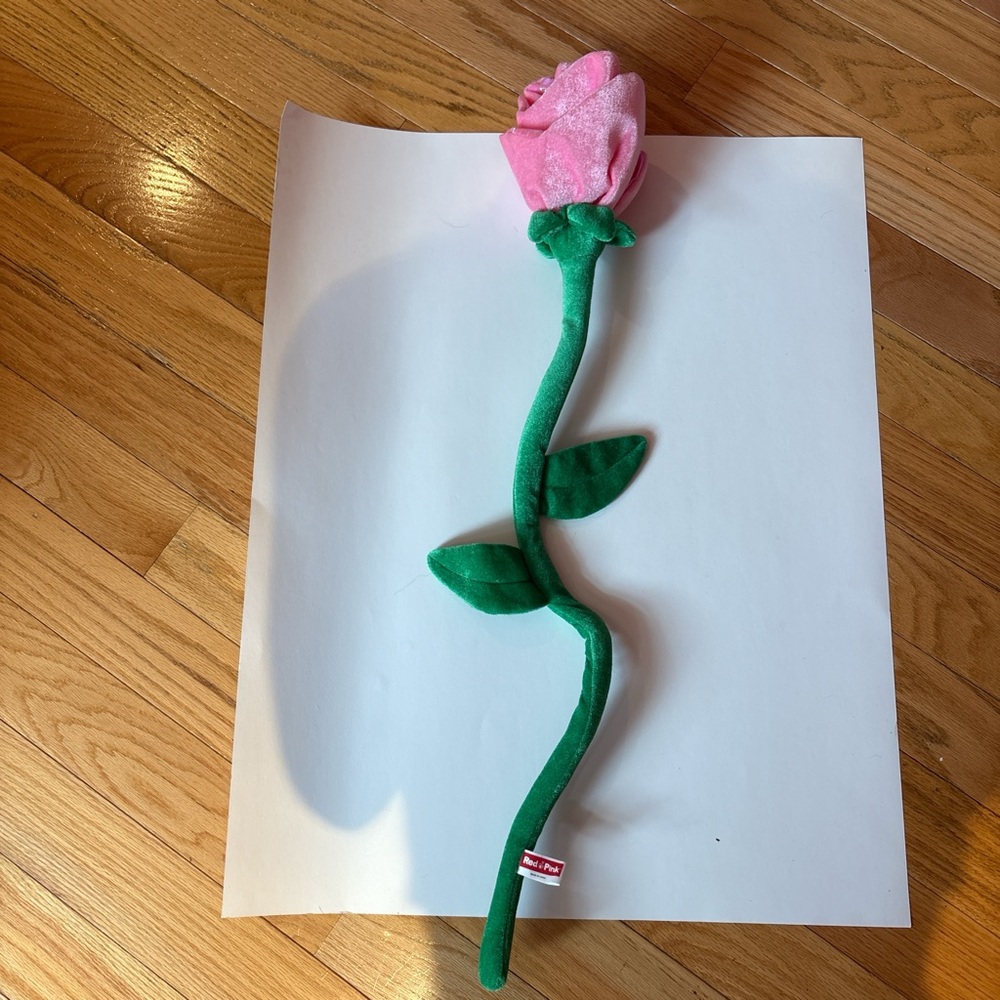 Pink Plush Rose by IKEA